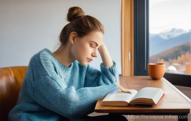 가치 중심의 재정 교육에 대한 필요성 - **Prompt:** A young Russian woman, in her early 20s, with a thoughtful expression, is seated comfort...